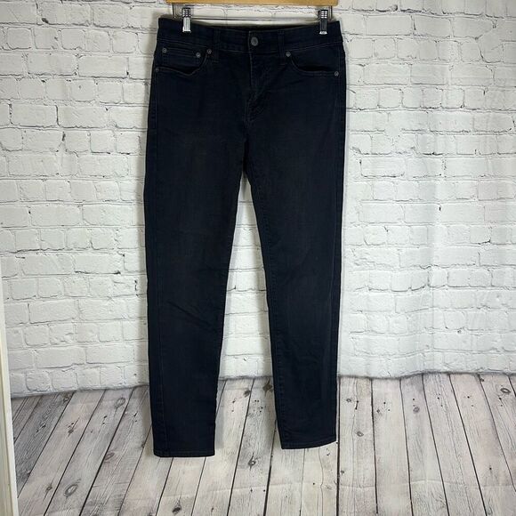 American Eagle Men’s Next Level Flex Skinny Black Jeans size 32x30 - Picture 1 of 9